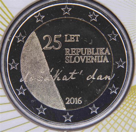 2 euro slovenia 2016
